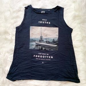 Uniqlo women’s ransom limited graphic tank top